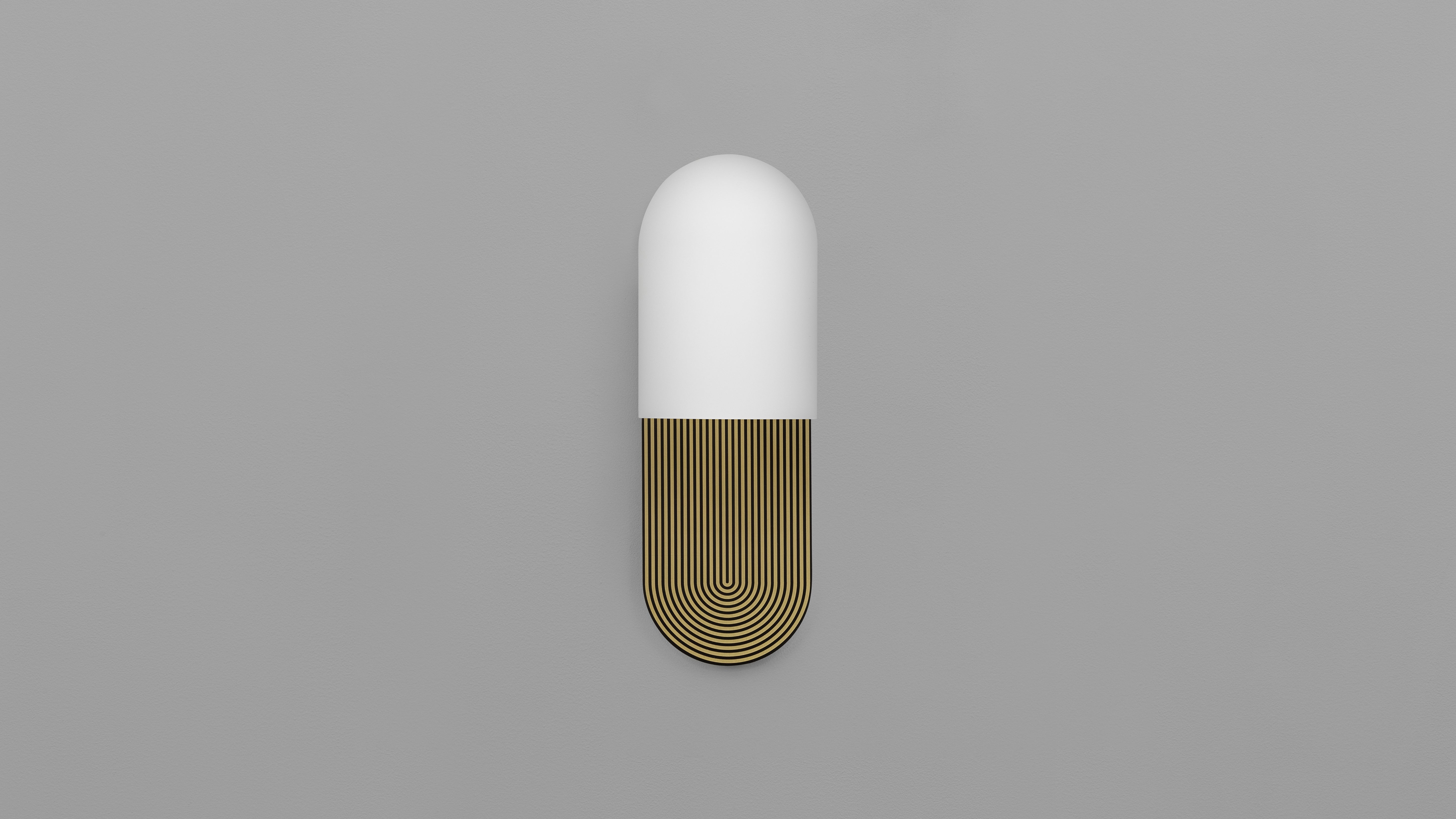 Schwung Odyssey Kyoto Gold & Black Wall Light